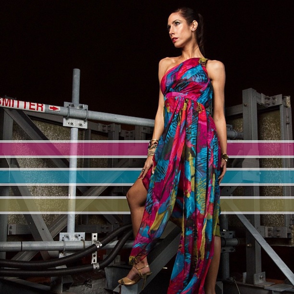 Laundry By Shelli Segal Evening Gown
